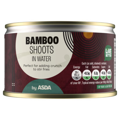 ASDA Bamboo Shoots in Water 225g