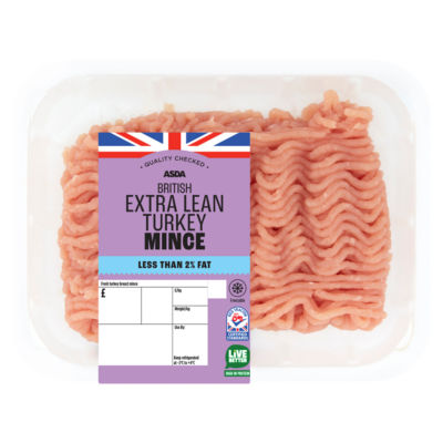 ASDA Extra Lean Turkey Mince 500g