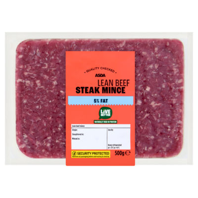 ASDA Beef Mince <5% Fat 500g