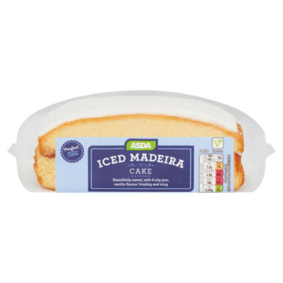 ASDA The Bakery Iced Madeira Cake
