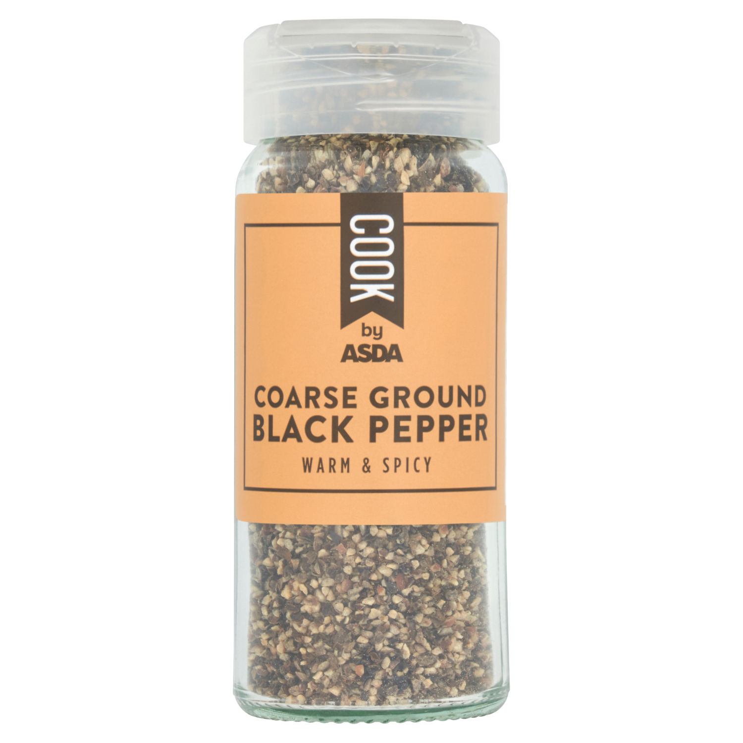 Cook Coarse Ground Black Pepper 45g
