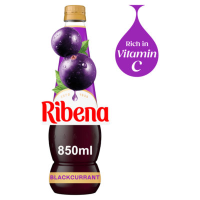 Ribena Blackcurrant Squash 850Ml