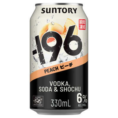 Suntory Peach Vodka, Soda & Shochu Pre- Mixed Ready To Drink Can