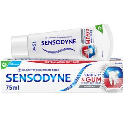 Sensodyne Sensitivity & Gum Whitening Toothpaste 75Ml