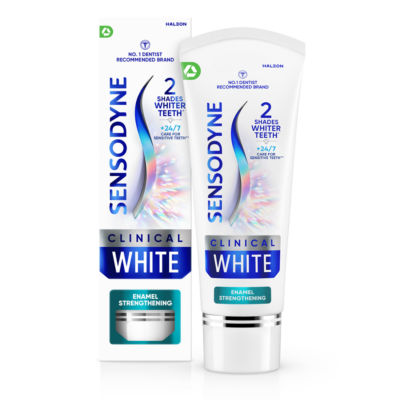 Sensodyne Clinical White Enamel Strengthening Whitening Toothpaste, 75Ml