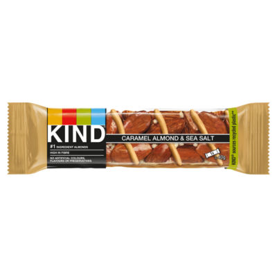 Kind Caramel Almond & Sea Salt Cereal bar 40g