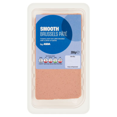 ASDA Smooth Brussels Pâté 200g