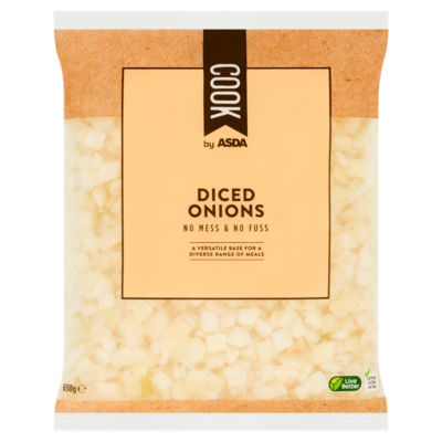 COOK by ASDA Cook Diced Onions 650g