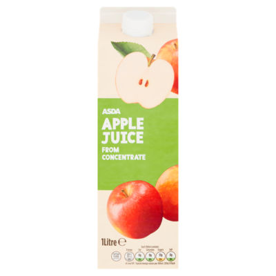 ASDA Apple Juice from Concentrate 1 Litre