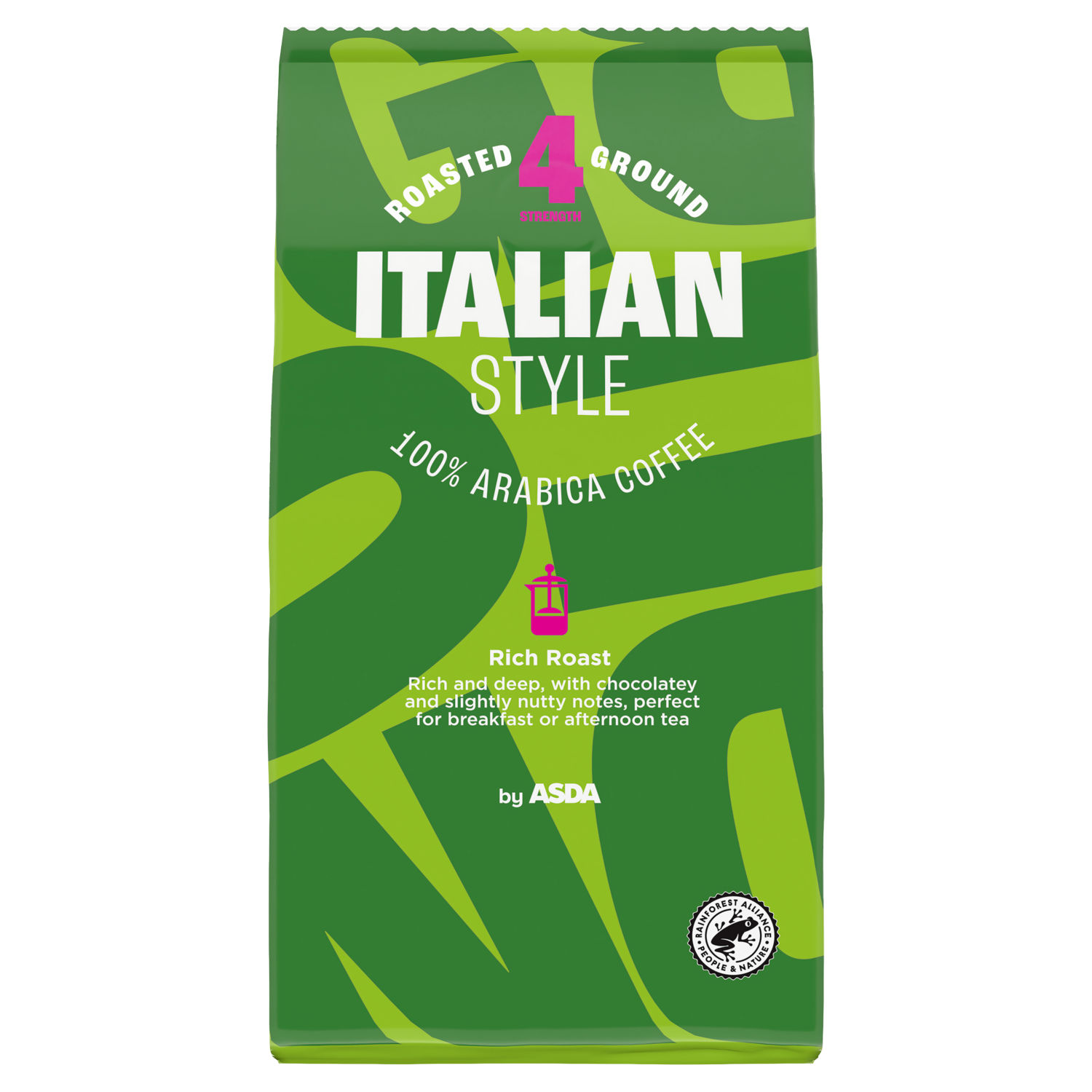 ASDA Italian Style Roasted Ground Coffee 227g