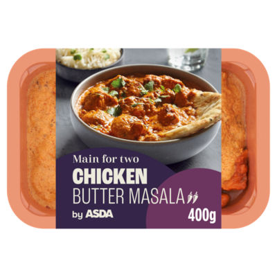 ASDA Main for Two Chicken Butter Masala 400g