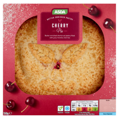 The BAKERY at ASDA The Bakery Cherry Pie 550g