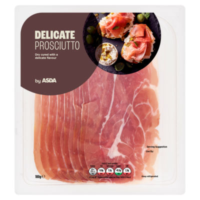 ASDA Classic Dry Cured Prosciutto 100g