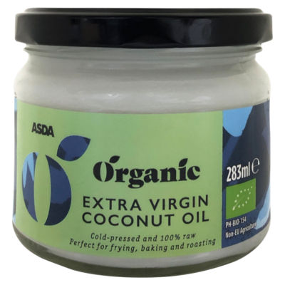 ASDA Organic Extra Virgin Coconut Oil 283ml