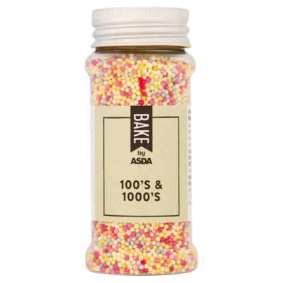 BAKE by ASDA 100's & 1000's 80g