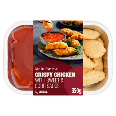 ASDA Main for Two Crispy Chicken with Sweet & Sour Sauce 350g