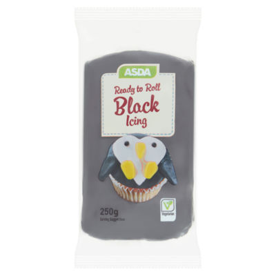 ASDA Black Fondant Icing 250g