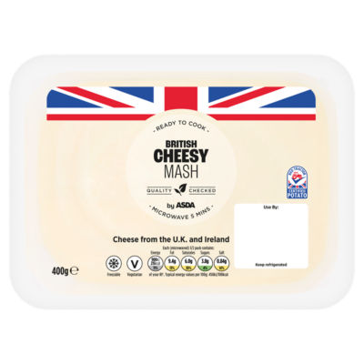 ASDA Savoury & Smooth Cheesy Mash 400g