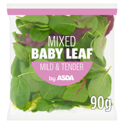 ASDA Mild & Tender Mixed Baby Leaf 90g