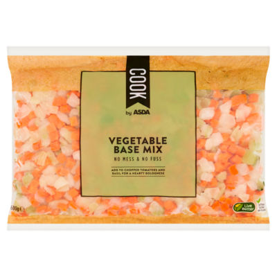 COOK by ASDA Cook Vegetable Base Mix 600g