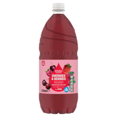 ASDA Cherries & Berries Squash 1.5 Litres