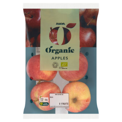 Asda Organic 6 Apples