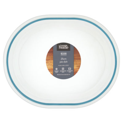 George Home Glass Pie Dish 1.5 Litre