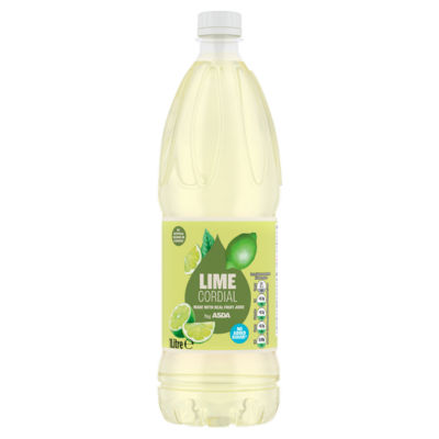 ASDA Lime Cordial 1Litre