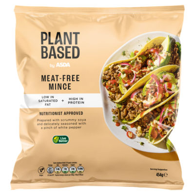 Plant Based by ASDA Plant Based Meat-Free Mince 454g