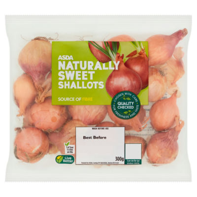 ASDA Naturally Sweet Shallots 300g