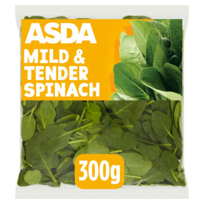 ASDA Mild & Tender Spinach 300g