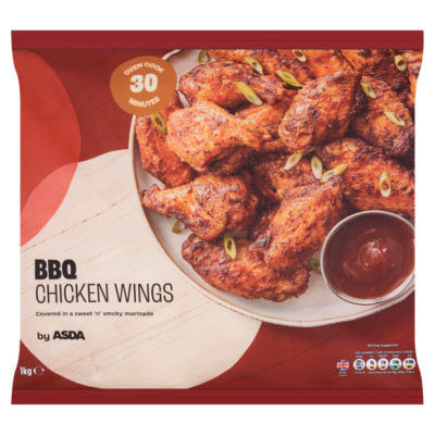ASDA BBQ Chicken Wings 1kg
