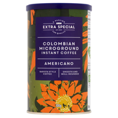 ASDA Extra Special Barista Style Colombian Microground Instant Coffee