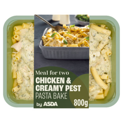 ASDA Chicken & Creamy Pesto Pasta Bake 800g