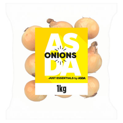 JUST ESSENTIALS by ASDA Onions 1kg