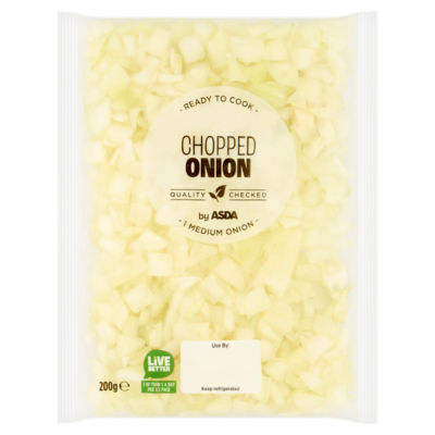 ASDA Chopped Onion 200g