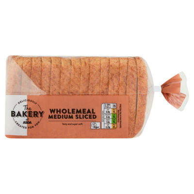 The BAKERY at ASDA Wholemeal Medium Sliced