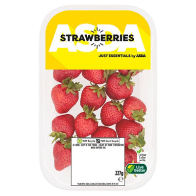 JUST ESSENTIALS by ASDA Strawberries 227g