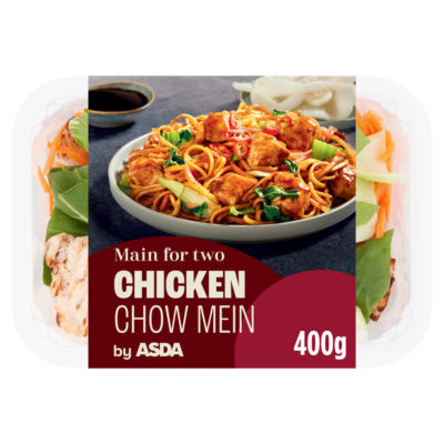 ASDA Main for Two Main Chicken Chow Mein 400g