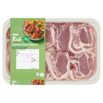 ASDA Rich Lamb Loin Chops