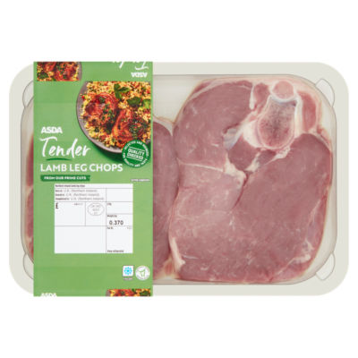 ASDA Tender Lamb Leg Chops