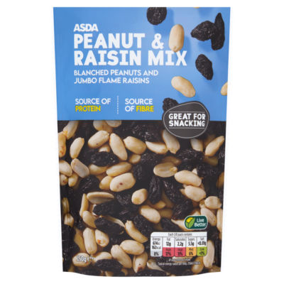 ASDA Peanut & Raisin Mix 250g