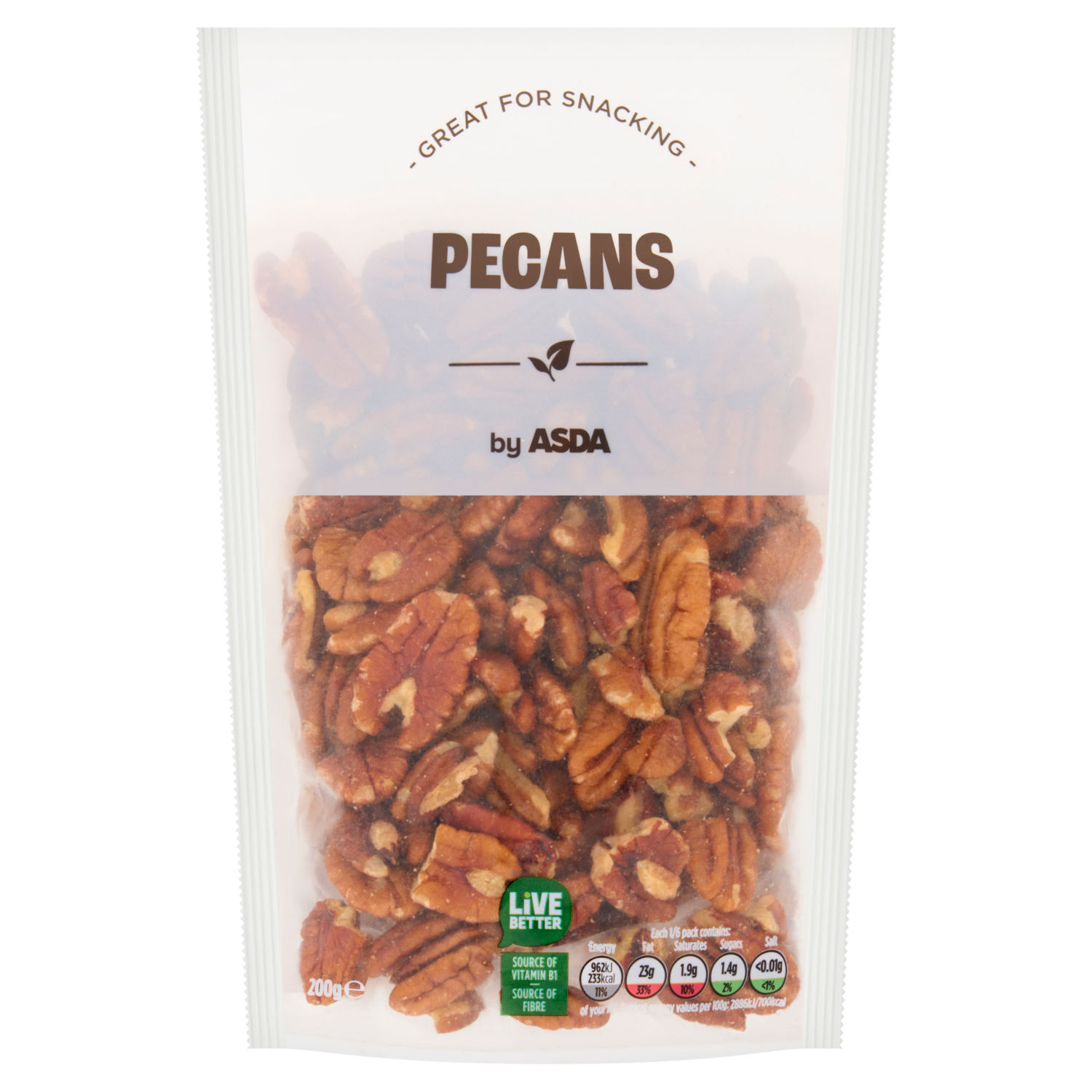 ASDA Pecan Nuts 200g