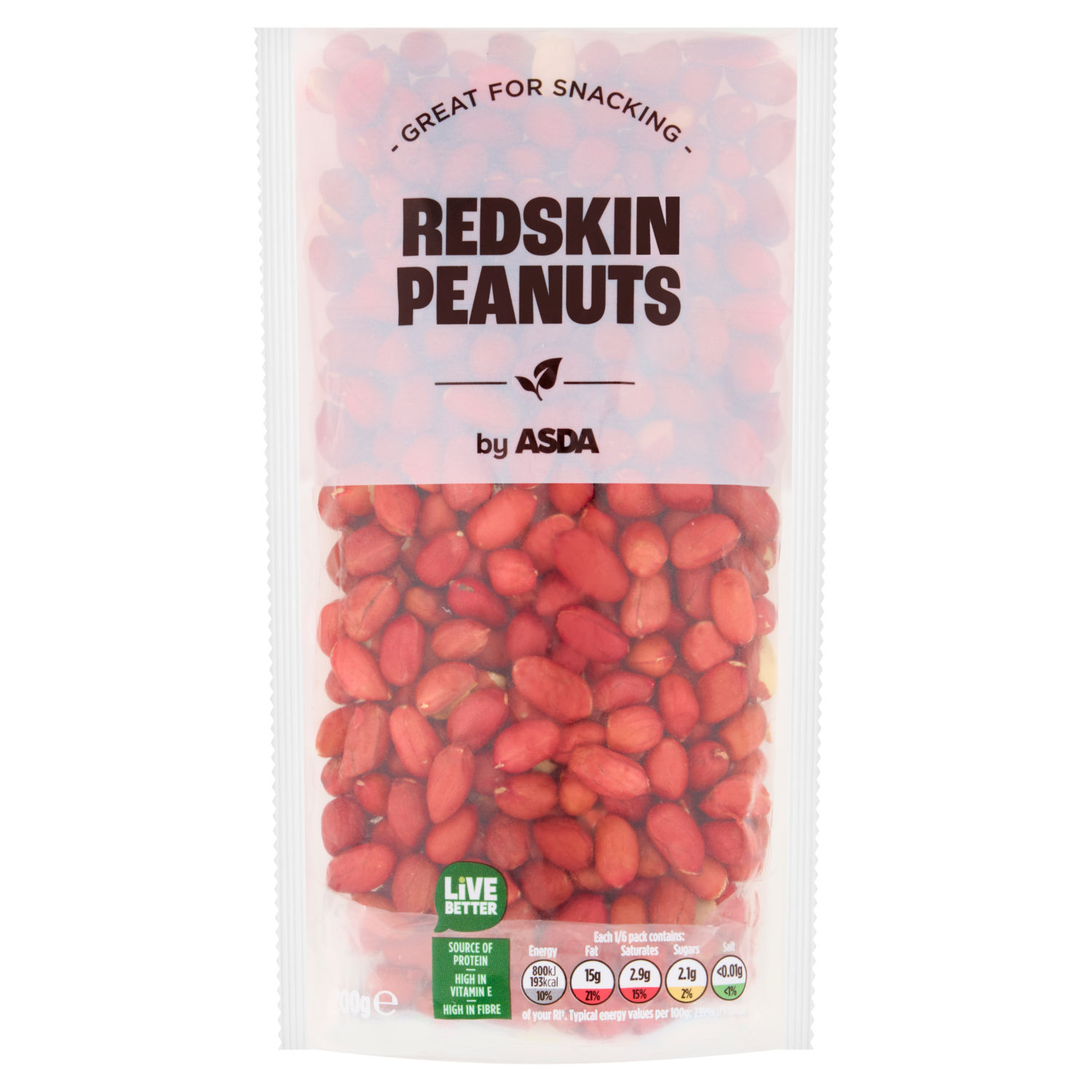 ASDA Redskin Peanuts 200g