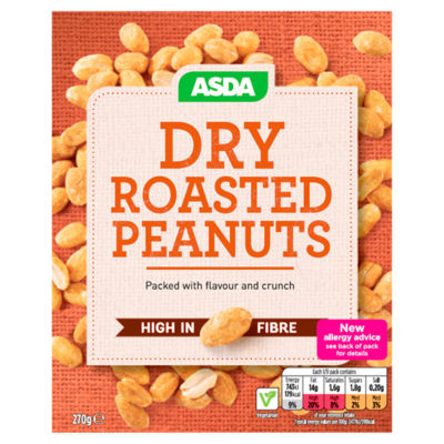 Asda Dry Roasted Peanuts