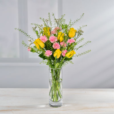 ASDA Rose & Spray Carnation Posy
