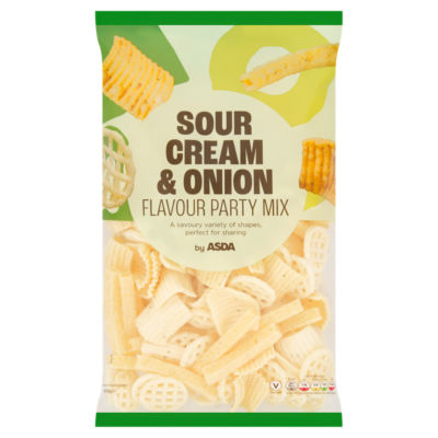 ASDA Sour Cream & Onion Flavour Party Mix 150g