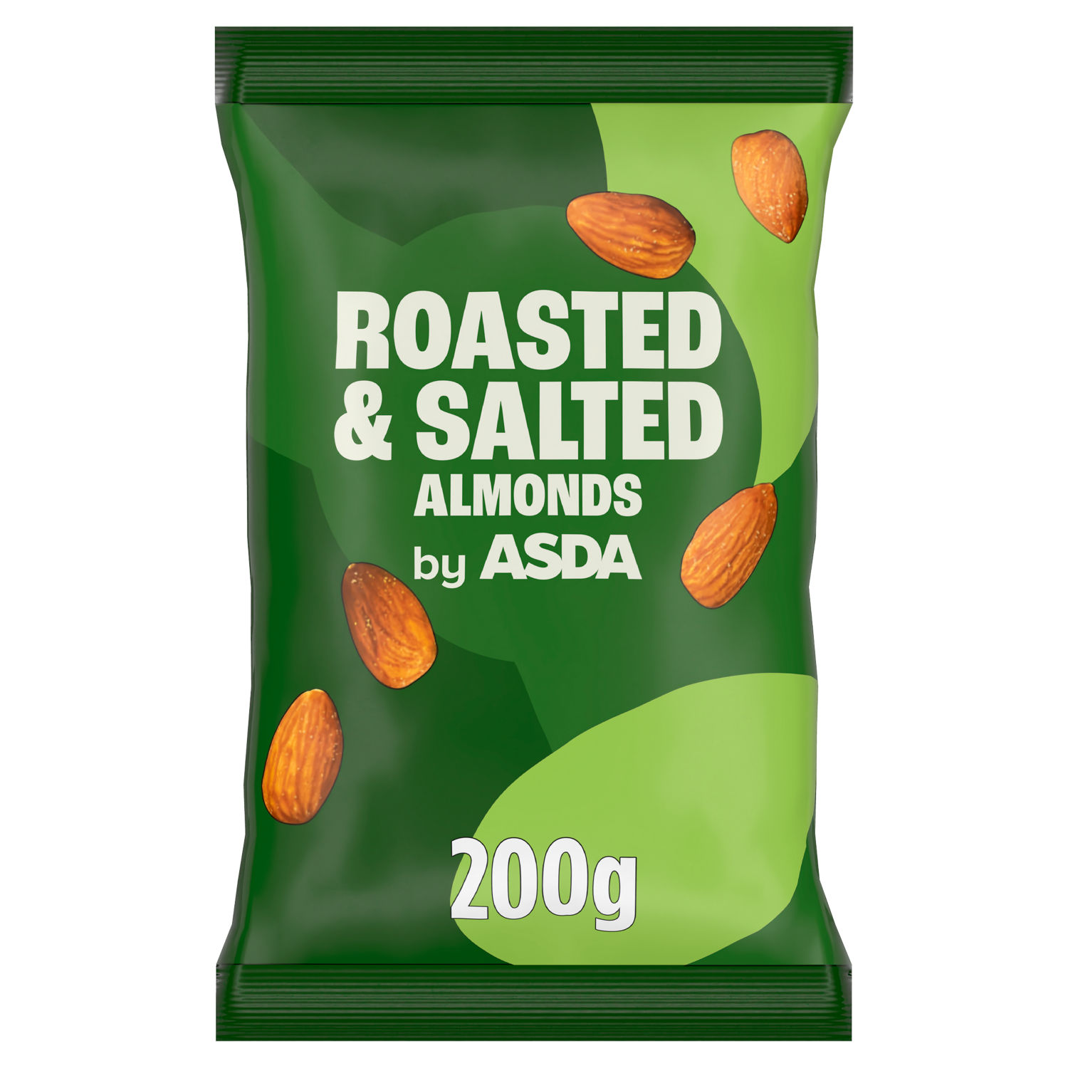ASDA Roasted and Salted Almonds Snack 200g