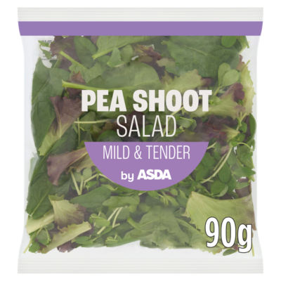 ASDA Tender & Mild Pea Shoot Salad 90g
