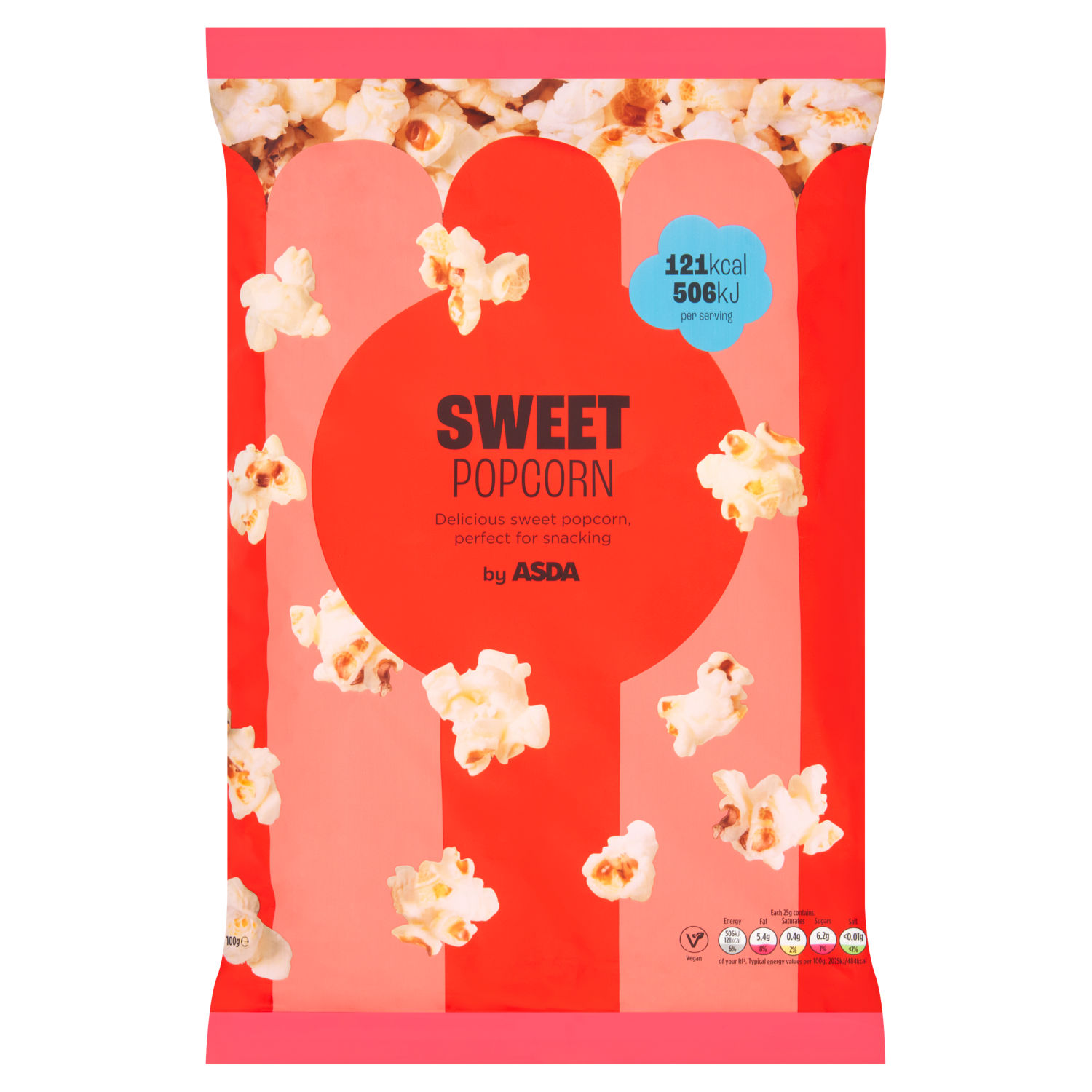 ASDA Sweet Popcorn Snack 100g